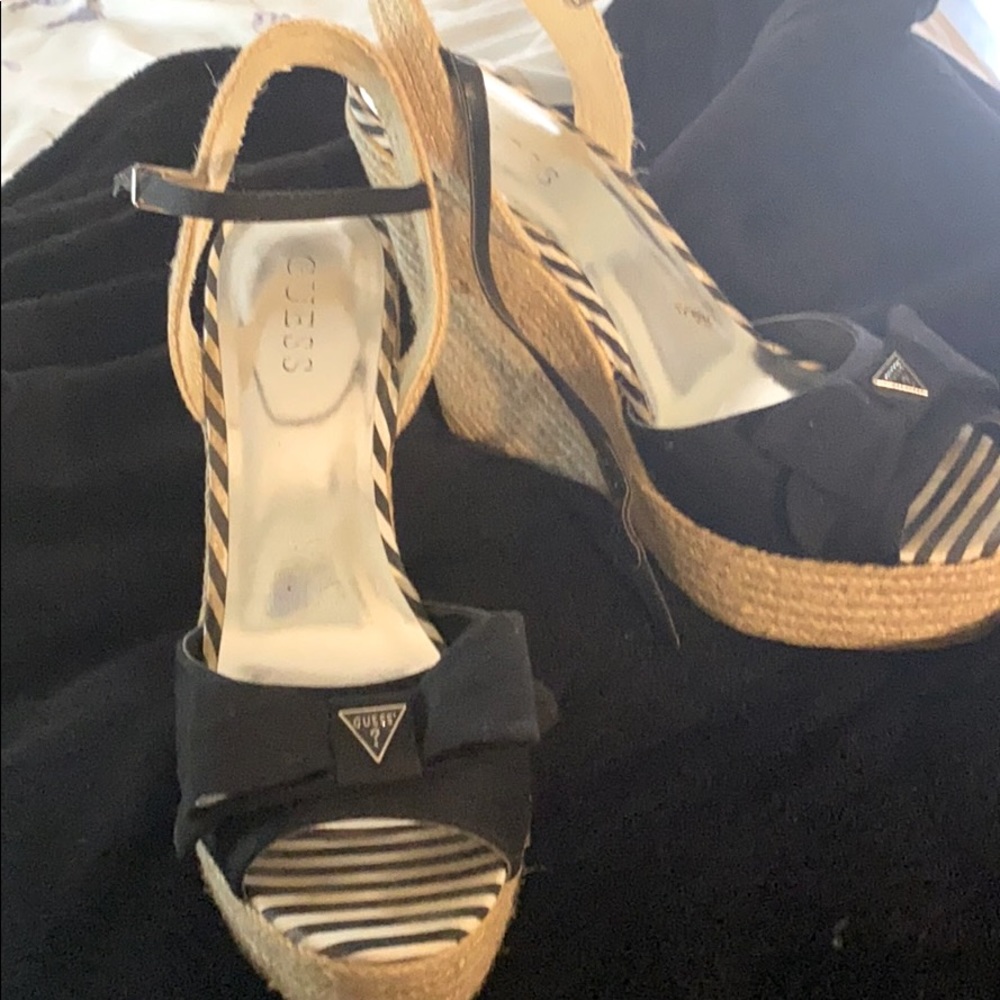 Guess Black Stack Shoes